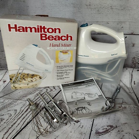 Hamilton Beach Kitchen Hamilton Beach Bowl Rest Hand Mixer 62682rz